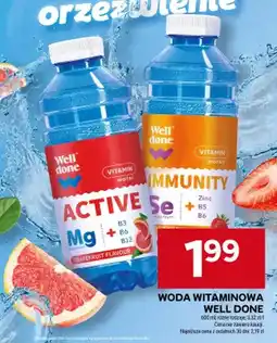 Stokrotka Woda witaminowa Well Done Active Grapefruit oferta