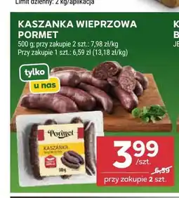 Stokrotka Kaszanka wieprzowa Pormet oferta