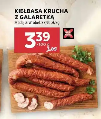 Stokrotka Kiełbasa krucha z galaretką Madej & Wróbel oferta