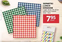 Stokrotka Serwetki papierowe Lunch Gingham oferta