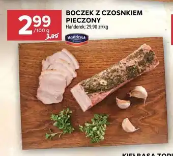 Stokrotka Boczek z czosnkiem pieczony Hańderek oferta