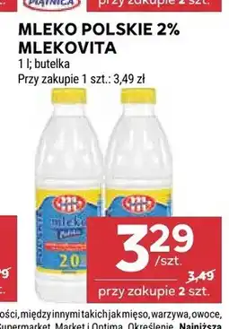 Stokrotka Mleko Polskie 2% Mlekovita oferta