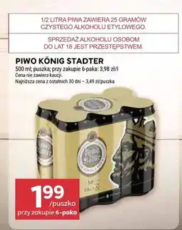 Stokrotka Piwo König Stadter oferta