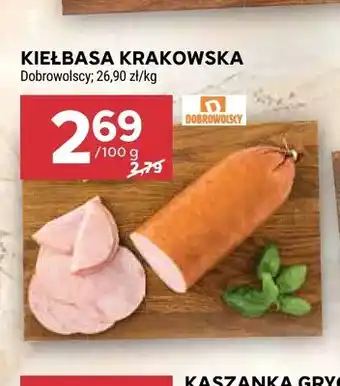 Stokrotka Kiełbasa krakowska Dobrowolscy oferta