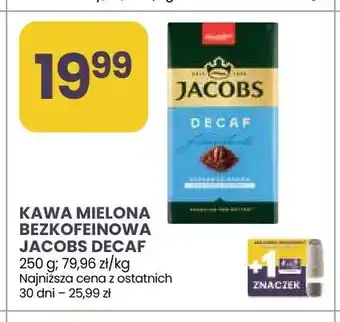 Stokrotka Kawa mielona bezkofeinowa Jacobs Decaf oferta