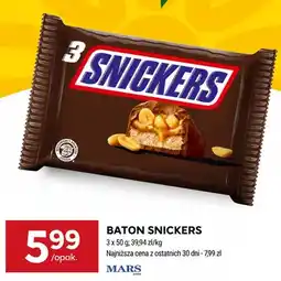 Stokrotka Baton Snickers 3-pak oferta