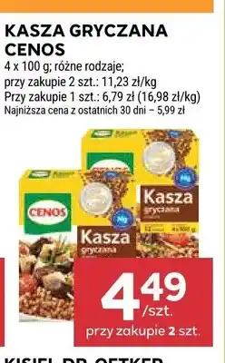 Stokrotka Kasza gryczana biała Cenos 4-pak oferta