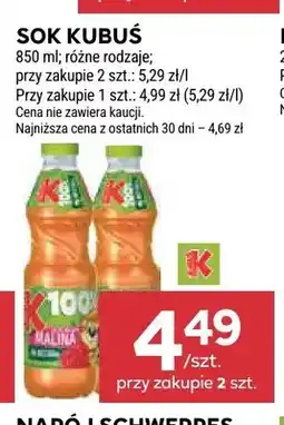 Stokrotka Sok Kubuś oferta