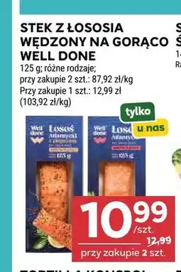 Stokrotka Stek z łososia wędzony na gorąco Well Done oferta