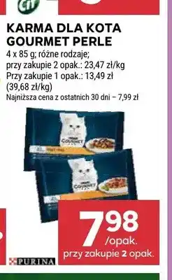 Stokrotka Karma dla kota Gourmet Perle 4-pak z kurczakiem oferta