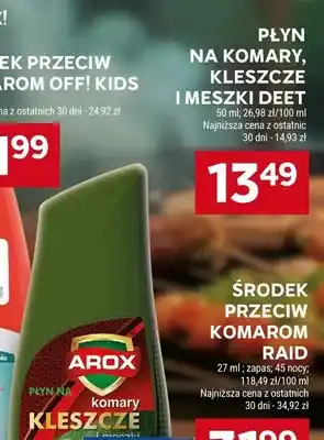 Stokrotka Płyn na komary kleszcze i meszki Deet Arox oferta