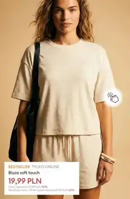 Sinsay Bluza soft touch oferta