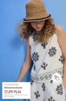 Sinsay Bluzka wiskozowa oferta