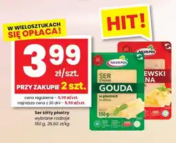 EMMA market Ser żółty plastry Gouda Włoszczowa oferta