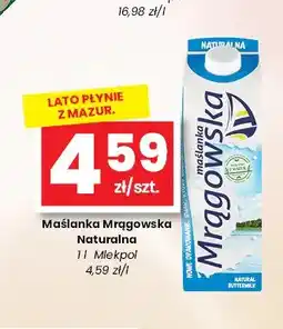 EMMA market Maślanka Mrągowska naturalna Mlekpol oferta