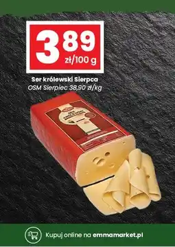 EMMA market Ser królewski Sierpca OSM Sierpiec oferta