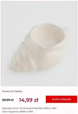 Home&You Świecznik Zabala home&you oferta