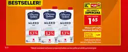 Biedronka Mleko UHT 3,2% Mleczna Dolina oferta