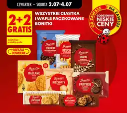 Biedronka Wszystkie ciastka i wafle paczkowane Bonitki oferta