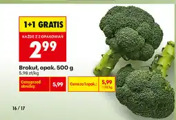 Biedronka Brokuł, opak oferta