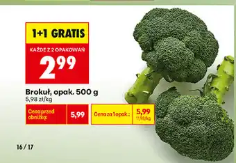 Biedronka Brokuł, opak oferta