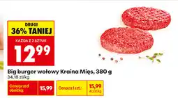 Biedronka Big burger wołowy Kraina Mięs oferta