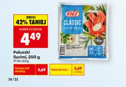 Biedronka Paluszki Surimi Vici oferta
