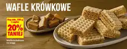 Biedronka Wafle krówkowe na wagę oferta