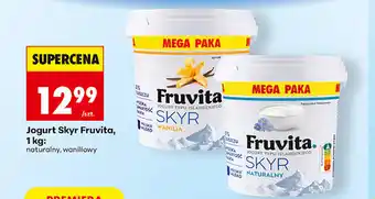 Biedronka Jogurt Skyr Fruvita oferta