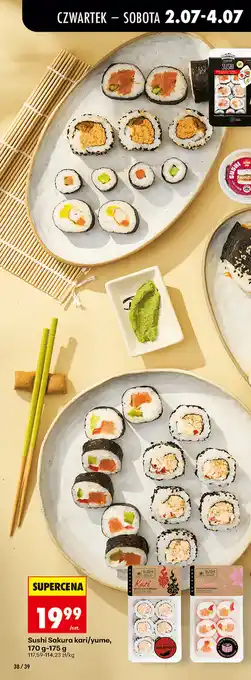 Biedronka Sushi Sakura kari/yume, 170 g-175 g oferta