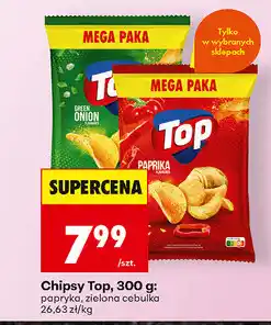 Biedronka Chipsy Top oferta