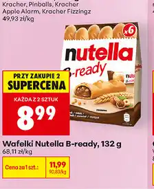 Biedronka Wafelki Nutella B-ready oferta