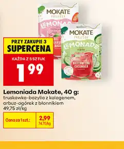 Biedronka Lemoniada Mokate oferta