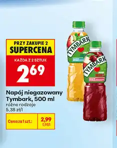 Biedronka Napój niegazowany Tymbark oferta