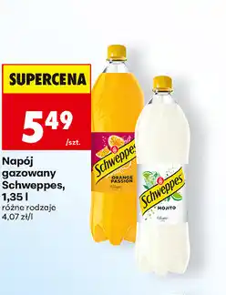 Biedronka Napój gazowany Schweppes oferta