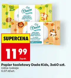 Biedronka Papier toaletowy Dada Kids oferta