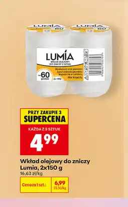 Biedronka Wkład olejowy do zniczy Lumia oferta