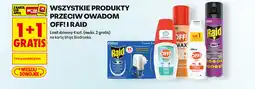 Biedronka Wszystkie produkty przeciw owadom Off! i Raid oferta