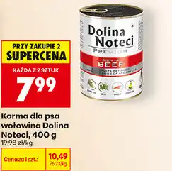 Biedronka Karma dla psa wołowina Dolina Noteci oferta