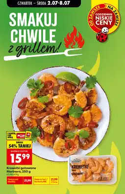 Biedronka Krewetki gotowane Marinero oferta