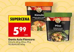 Biedronka Danie Asia Flavours: Kimchi, 65 g Miso, 91 g oferta