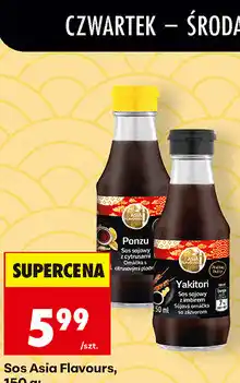Biedronka Sos Asia Flavours: ponzu, yakitori oferta