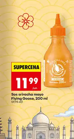 Biedronka Sos sriracha mayo Flying Goose oferta