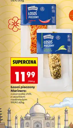 Biedronka Łosoś pieczony Marinero oferta