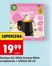 Biedronka Zestaw Air Wick Aroma Mist: urządzenie + wkład, 20 ml oferta