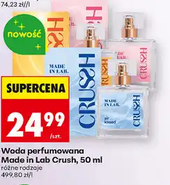 Biedronka Woda perfumowana Made in Lab Crush oferta