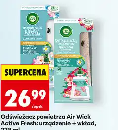 Biedronka Odświeżacz powietrza Air Wick Active Fresh: urządzenie + wkład, 228 ml oferta