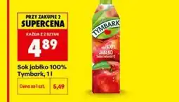 Biedronka Sok jabłko 100% Tymbark oferta