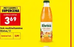 Biedronka Sok multiwitamina Riviva oferta