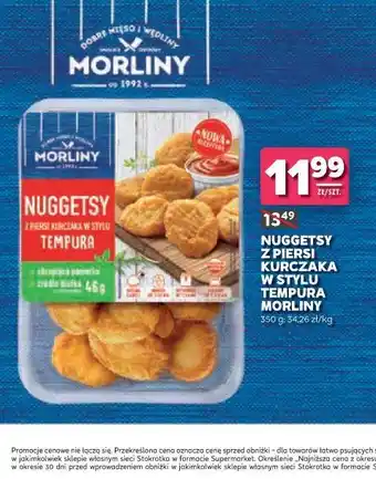Stokrotka Nuggetsy z piersi kurczaka w stylu tempura Morliny oferta